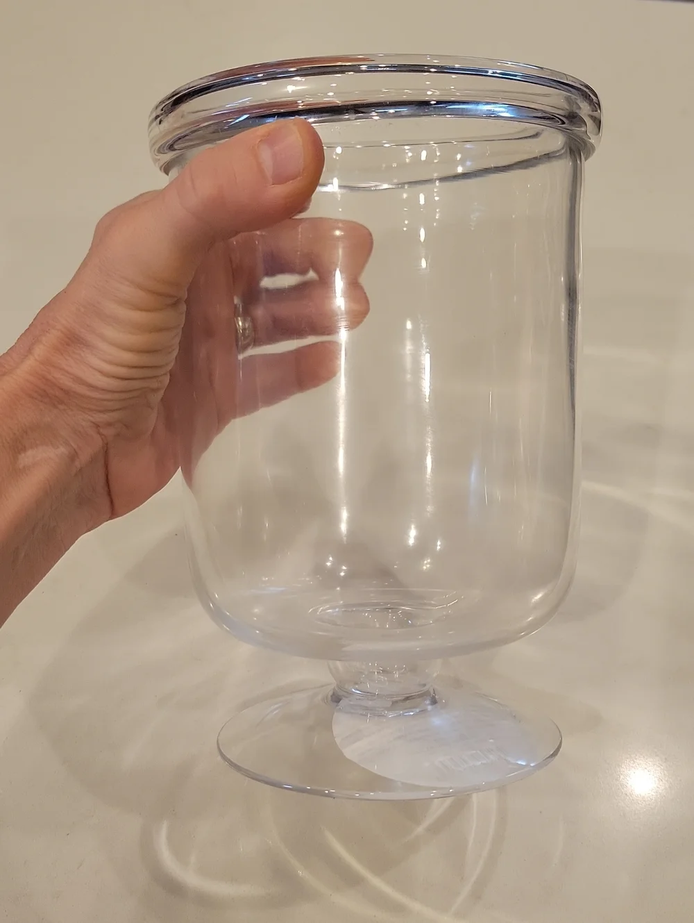 New! Threshold Glass Huricane Vase